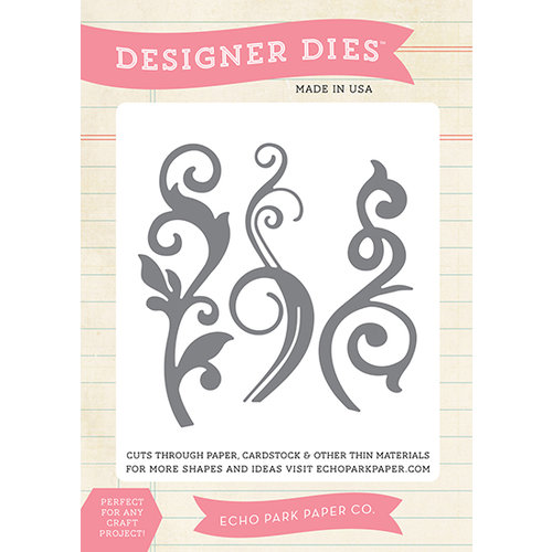 Echo Park - Designer Dies - Medium - Flourish Set 1