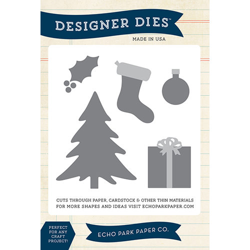 Echo Park - Designer Dies - Large - Merry Christmas