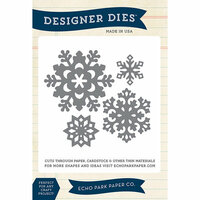 Echo Park - Christmas - Designer Dies - Large - Snowflake Set 2