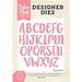 Echo Park - Designer Dies - Lindsay Uppercase Alphabet