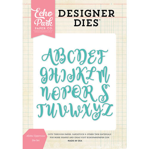 Echo Park - Designer Dies - Alisha Uppercase