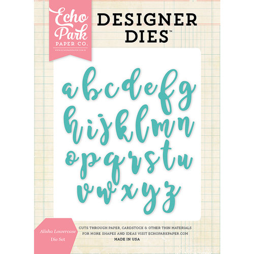 Echo Park - Designer Dies - Alisha Lowercase