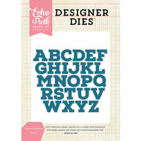 Echo Park - Designer Dies - Cooper Uppercase