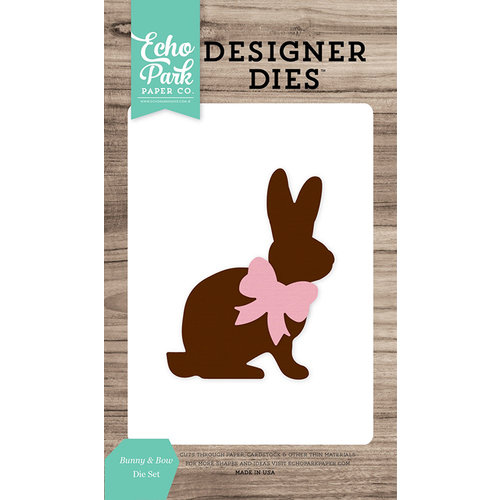 Echo Park - Celebrate Spring Collection - Designer Dies - Bunny and Bow