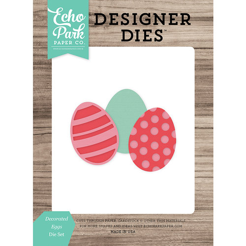 Echo Park - Celebrate Spring Collection - Designer Dies - Decorated Eggs