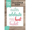 Echo Park - Celebrate Spring Collection - Designer Dies - Easter Hunt Word