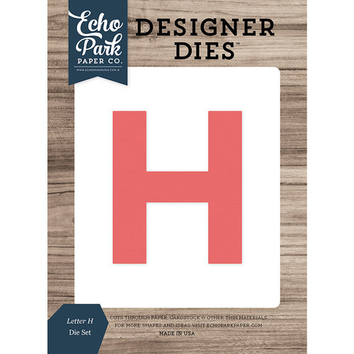 Echo Park - Designer Dies - Letter H