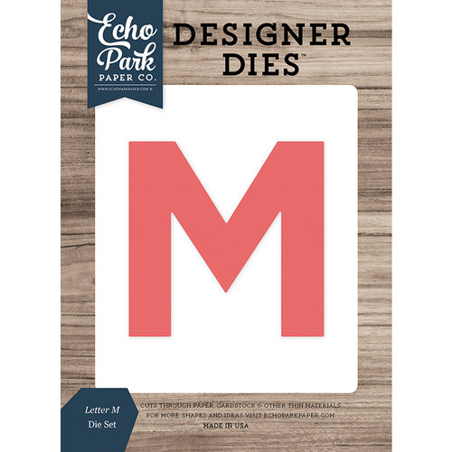 Echo Park - Designer Dies - Letter M
