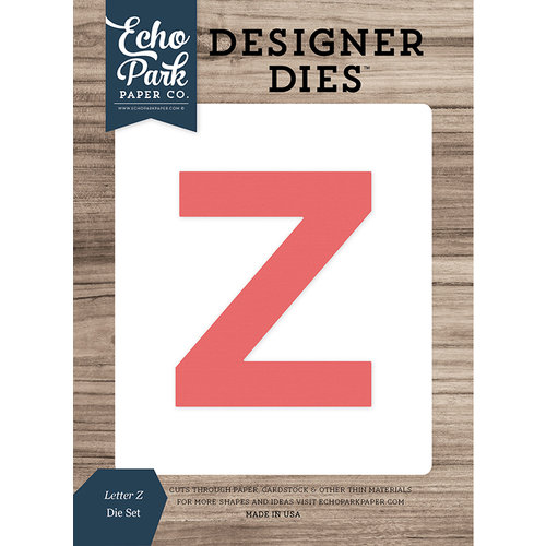 Echo Park - Designer Dies - Letter Z