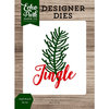 Echo Park - Christmas Cheer Collection - Designer Dies - Jingle Branch