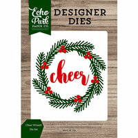 Echo Park - Christmas Cheer Collection - Designer Dies - Cheer Wreath