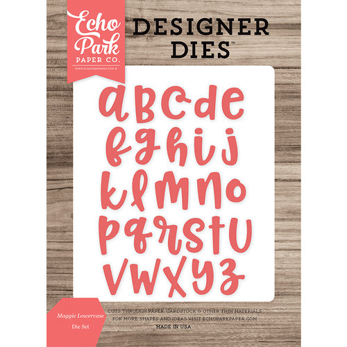 Echo Park - Designer Dies - Maggie Lowercase