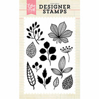 Echo Park - Clear Photopolymer Stamps - Fall Botanicals