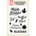Echo Park - Clear Acrylic Stamps - Grateful Heart