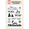 Echo Park - Christmas - Clear Photopolymer Stamps - Silent Night