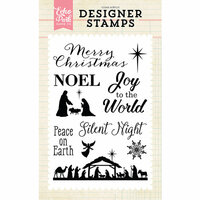 Echo Park - Christmas - Clear Photopolymer Stamps - Silent Night