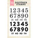 Echo Park - Clear Photopolymer Stamps - Countdown Numbers