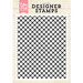 Echo Park - Clear Acrylic Stamps - Diagonal Plaid A2