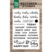 Echo Park - Clear Photopolymer Stamps - Planner Essentials