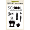 Echo Park - Clear Acrylic Stamps - Back-to-School