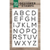 Echo Park - Clear Photopolymer Stamps - James Alphabet