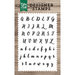 Echo Park - Clear Photopolymer Stamps - Charlotte Alphabet