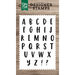 Echo Park - Clear Photopolymer Stamps - Andie Uppercase Alphabet