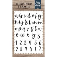 Echo Park - Clear Photopolymer Stamps - Kaitlin Lowercase Alphabet