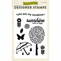 Echo Park - Spring Collection - Designer Stamps - You are my Sunshine
