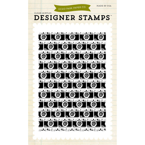 Echo Park - Everyday Collection - Designer Stamps - Cameras