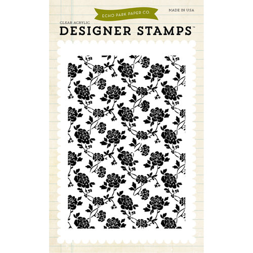 Echo Park - Spring Collection - Designer Stamps - Roses