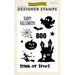 Echo Park - Fall - Halloween - Clear Acrylic Stamps - Boo