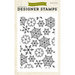 Echo Park - Christmas - Clear Acrylic Stamps - Snowflakes 1