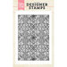Echo Park - Clear Acrylic Stamps - Indy Floral Background