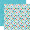 Echo Park - Endless Summer Collection - 12 x 12 Double Sided Paper - Ocean Friends