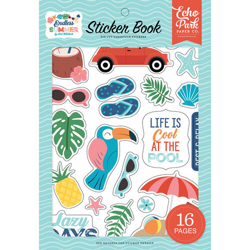 Echo Park - Endless Summer Collection - Sticker Book