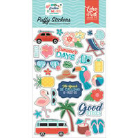 Echo Park - Endless Summer Collection - Puffy Stickers