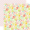 Echo Park - Easter Wishes Collection - 12 x 12 Double Sided Paper - Floral Fun