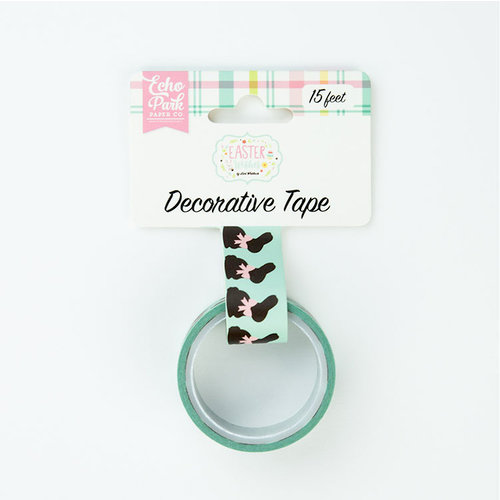 Echo Park - Easter Wishes Collection - Decorative Tape - Chocolate Bunnies