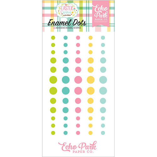 Echo Park - Easter Wishes Collection - Enamel Dots