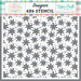 Echo Park - Easter Wishes Collection - 6 x 6 Stencil - Easter Floral