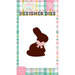 Echo Park - Easter Wishes Collection - Designer Dies - Solid Chocolate Bunny