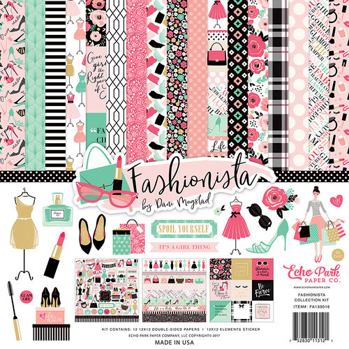Echo Park - Fashionista Collection - 12 x 12 Collection Kit