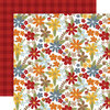 Echo Park - Fall Fever Collection - 12 x 12 Double Sided Paper - Fall Fever Floral