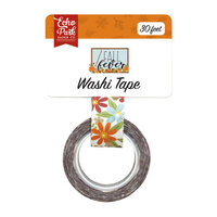 Echo Park - Fall Fever Collection - Washi Tape - Fall Fever Flowers