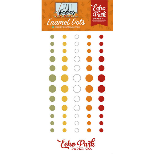 Echo Park - Fall Fever Collection - Enamel Dots