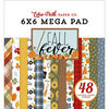 Echo Park - Fall Fever Collection - 6 x 6 Mega Paper Pad