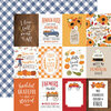 Echo Park - Fall Collection - 12 x 12 Double Sided Paper - 3 x 4 Journaling Cards