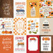 Echo Park - Fall Collection - 12 x 12 Double Sided Paper - 3 x 4 Journaling Cards