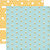 Echo Park - Fine and Dandy Collection - 12 x 12 Double Sided Paper - Busy Bees